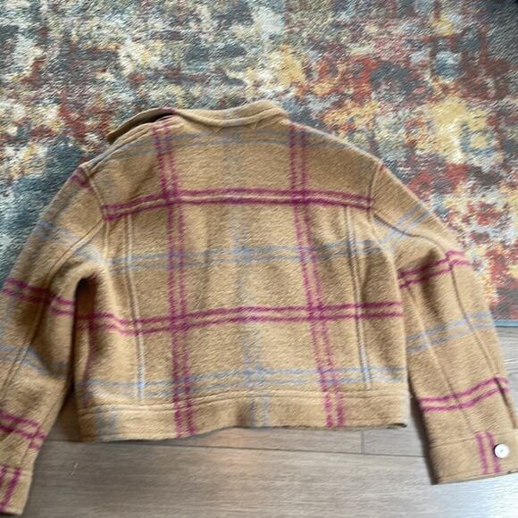 Wilfred free size medium cropped woman’s plaid-jacket - Picture 14 of 15